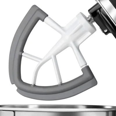 2026 Trending Product Kitchen Aid Accessories and Attachments Silicone Edge Beater for Mixers Compatible with Whirl-pool