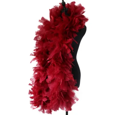 Turkey Ruff Feather Boas 200g Thick Feather Boas Carnival Feather Costumes Boas for Women