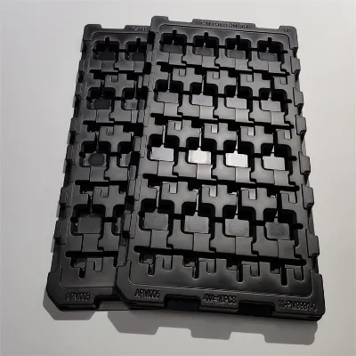 Custom PET Black Blister Tray for Electronic