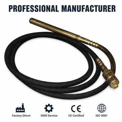JINYAO Dynapac DPV Concrete Poker Vibrator 38mm 6m Shaft Electric Vibrator 220/110/380V 1 Year Warranty OEM