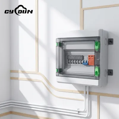 8 in 2 Out Industrial PV Combiner Box Anti-Aging Steel Enclosure Integrated SPD CYDUN Solar Power System Manufacturer Direct