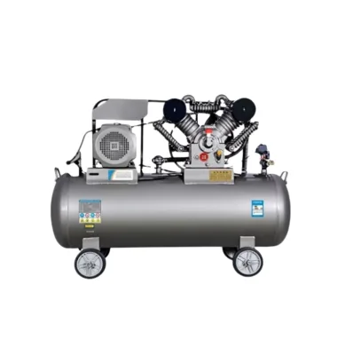 380V High-Pressure Piston Air Compressor Portable Oil-Less New Condition for Manufacturing Plants AC Power Source PLC Engine