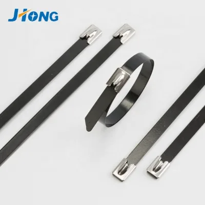Engraved Logo Stainless Steel Cable Ties SS 304