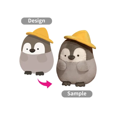 Cute stuffed animals toy factory CE logo design plush toy custom plush toy