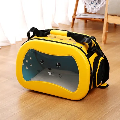 Breathable Foldable EVA Travel Cat Carrier Sling Shoulder Bags Portable Pet Bag Portable  Large Capacity Pet  Bag Travel