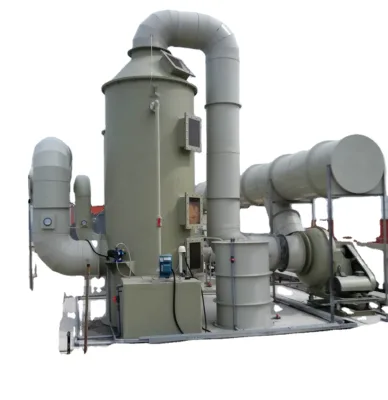 PP/SS/FRP Acid and Alkali Waste Gas Scrubber for Alkaline Electrolyser