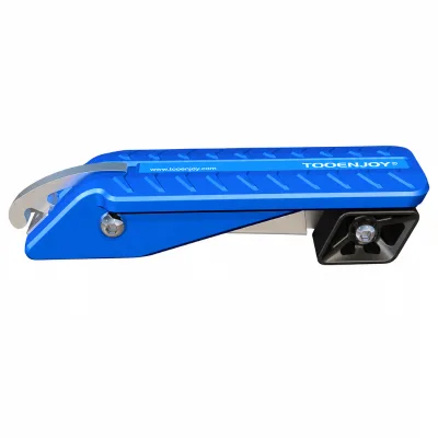 Universal Car Door Step Pedal - Foldable Rooftop Access Ladder for SUV Truck, Heavy Duty Aluminum Alloy Non-Slip Door Hook
