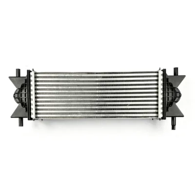 Aluminum Intercooler Carbon Fiber Engine Cover for Ford Bronco 2023 OE MB3G6D624AA Turbo Cooling System Upgrade Part