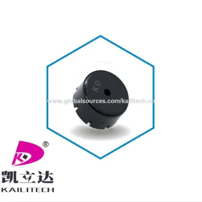 Piezo Buzzer, 80dB min. @2.0kHz 5Vp-p, for home appliances.