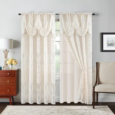 Wholesale Best Selling Minimalist Design Style Living Room and Bedroom Use Light Blocking Material Curtains Supplier