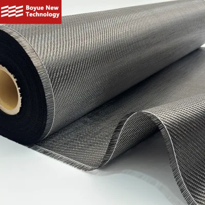 Good Price 3K 200gsm 240gsm Twill Plain Weave Carbon Fiber Woven Fabric for Kayak Pulp