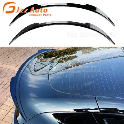 Gloss Black Decklid Lip Rear Trunk Wing Fixed Wing Spoiler Exterior Modification Fit for Tesla Model 3 Maxton