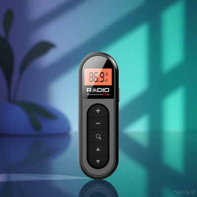Micro Radio with Built-in Antenna Plug & Play Internet Radio