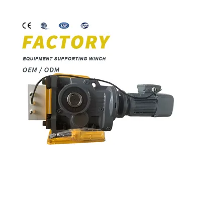 High-power KLD European-style Electric Winch Wire Rope Winch 2 Tons Large Drum High-speed Electronically Controlled Winch 1 Ton