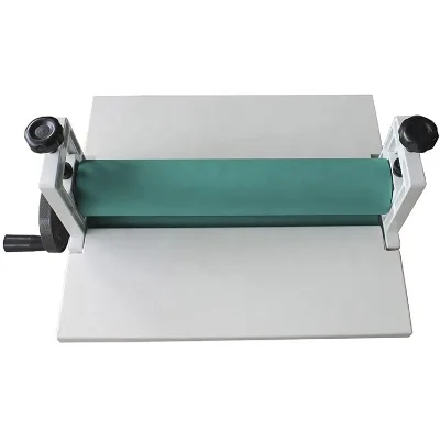 LBS350 Manual Crank Cold Laminating Machine Economical and Practical for A5 A6 A3 A4 Sizes
