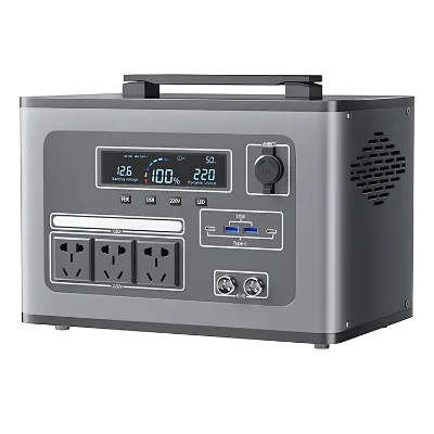 Portable Power Station 500W Emergency Mobile Power Station Multiple Charger Station Power Bank