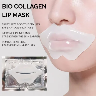 Collagen Lip Mask Patch Centella Asiatica Hydrate Moisturize Repair Lips Reduce Lip Lines Prevent Dry Cracked Lips Care Patch