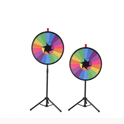 Hot Sale 24\" PVC Lucky Spin Wheel Durable Prize Fortune Game Wheel Hot Selling Item