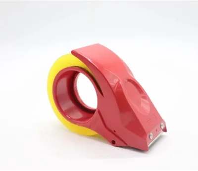 Custom Logo 2 Inch Metal Tape Dispenser Cutter Hot Sales Carton Sealing Tape Dispenser with ISO9001 CE Certified