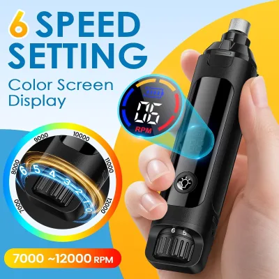 Super Quiet Rechargeable Electric Pet Nail Trimmer for Small & Large Dogs and Cats Toenail & Claw Grooming Filer