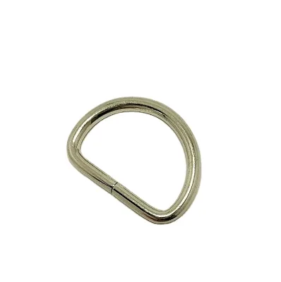Good Quality D Ring Metal D Ring Bag D Ring for Bag Making China Manufacture