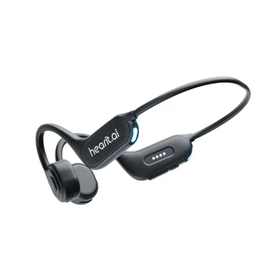 Gainstrong Ai Intelligent Translation Waterproof IP66 Sports Bone Conduction Headphones 10m Range 6 Hours Playtime Wireless