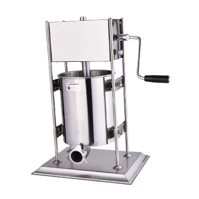 VS-10L SS304 Commercial Manual Sausage Stuffer/ Salami Maker/ Hot Dog Making Machine