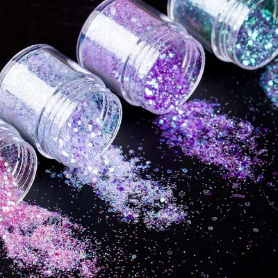 Handmade AB Mold UV Glue Collection Large DIY Crystal Drop Glitter Sequins Creative Paste Toys for Quicksand Oil Mahjong Filling