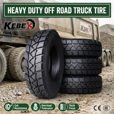 TBR Radial 22PR 295/75R22.5 315/80R22.5 12R22.5 11R24.5 Heavy Duty Mining Truck Tire Low Profile Neumaticos Para Uso Comercial