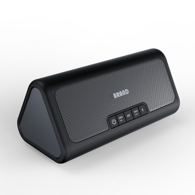 10W Wireless Outdoor Portable for Bluetooth Speaker Triangle Design 5W Wireless Charger Output Compatible for Computer Mobile