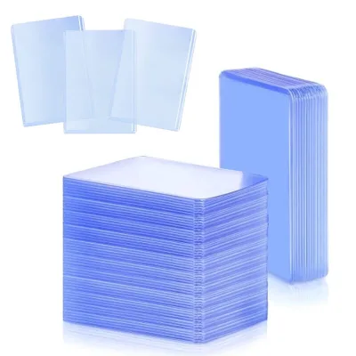 Factory Wholesale Cheap Custom Design clear 3x4 Card Toploader for Cards Protector