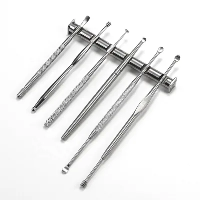 Manufacturer Stainless Steel Earwax Cleaner Ear Pick Earwax Removal Tool for Ear Cleaning Ear Picking Tool