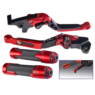 High-Quality CNC Aluminum Foldable Clutch Brake Levers Colorful Anti-Slip Durable Motorcycle Upgrade Parts for Yamaha FZ250