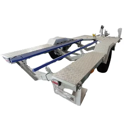 Aluminum 3-in-1 Trailer, Multi Purpose Trailer for Boats & Jet Skis, Dirt Bike Trailer, Single Axle Boat Trailer
