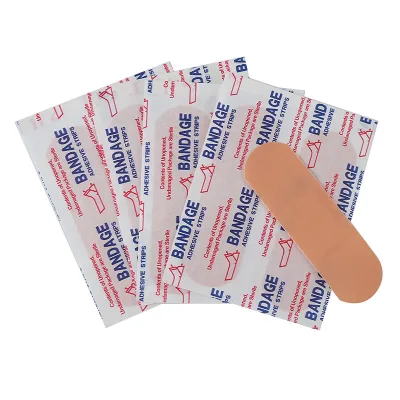 Approved Custom Printed Breathable PE Band Aids Safety Skin Color Band Aid