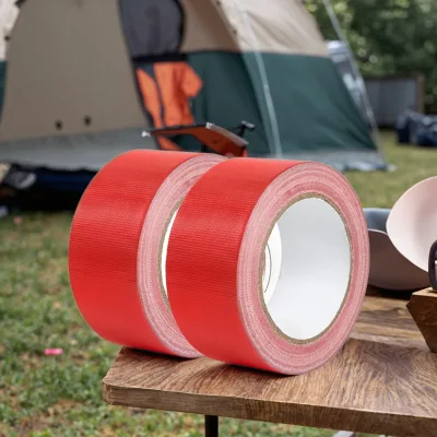 OEM Customized Colorful Waterproof Rubber Adhesive Matte PE Duct Cloth Tape for Masking