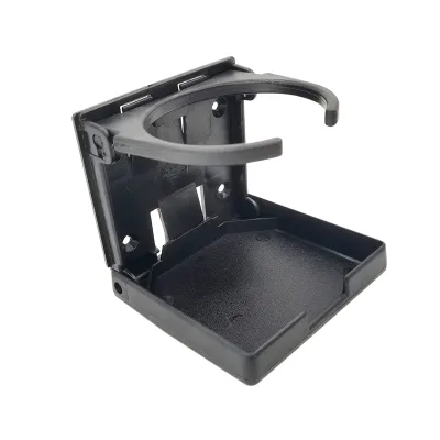 High Quality Marine Plastic Cup Holder Black Collapsible Adjustment Easy Carry Boat Accessories