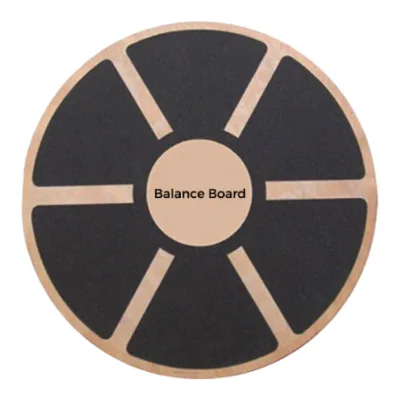 Anti-ship Surface Fitness Training Yoga Exercise Wooden Wobble Balance Board