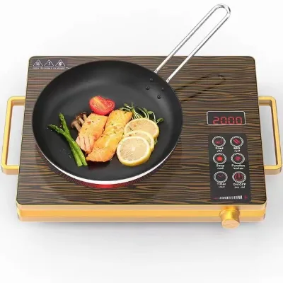 J 3500w Household Infrared Portable Touch Control Ceramic Knob Control Induction Cooker Stovetop Ceramic Stove