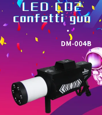 High Quality Confetti Machine Factory Price Phantasmagoric Paper Air Gun Hand-held Confetti Gun for Party Wedding Stage