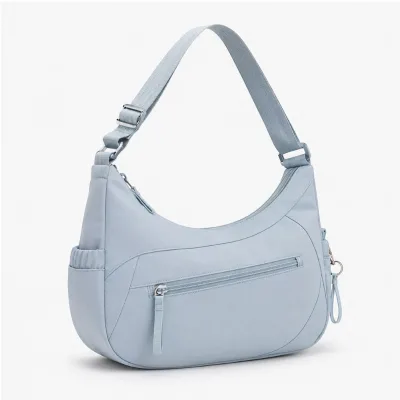 New Arrival Nylon Crescent Shoulder Bag Lightweight Crossbody Handbag for Daily Travel Shopping