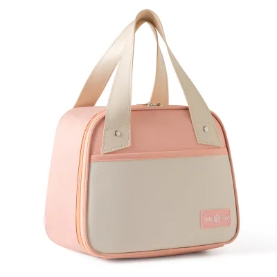 Custom Reusable Waterproof Thermal Aluminium Foil Totes Insulated Lunch Bag Insulation Bag Portable Waterproof Lunch Handbag