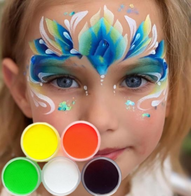 Hot Sale 90g Box Face Paint Single Body Paint for Children's Parties and Makeup