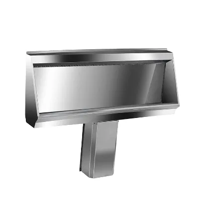 Modern Widely Used Sturdy Hotel Wall Mounted Stainless Steel Male Urinal Trough