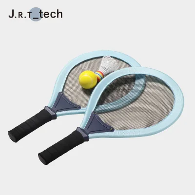 Indoor/Outdoor Sports Kid PlasticTennis Racket With Mesh Bag