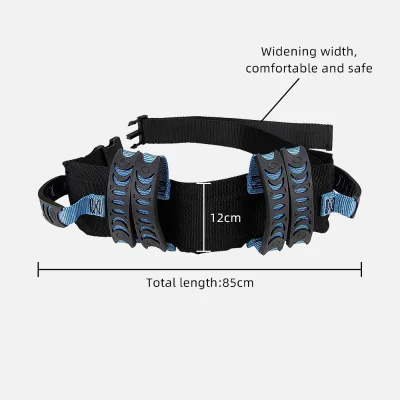 Waterproof Polypropylene Fiber Ribbon Transfer Belt Needle Detection 85x12cm Length for Elderly Support Fall Prevention