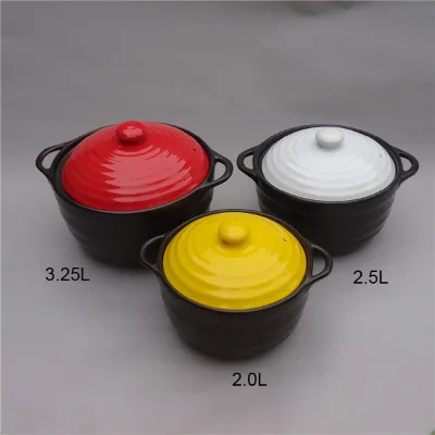 Porcelain Casserole, Cooking Pot, Porcelain Pot for Cooking