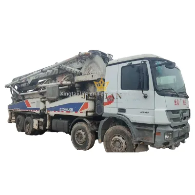 Hot Sale Used Concrete Diesel Pump Truck 46 Meter Truck Mounted Boom Concrete Pump