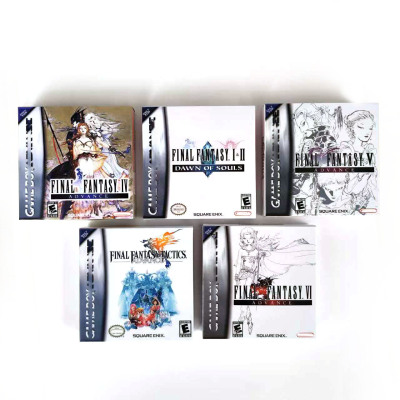 Finaled Fantasy NTSC/USA 1 2 4 5 6 Finaled Fantasy Tactics Advance Game Boys With Box Advance for gba
