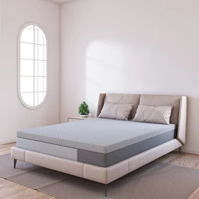 Memory Foam Mattress Topper Full Size with Breathable Cover, Pressure Relief Mattress Pad to Revitalize Old or Sagging Beds